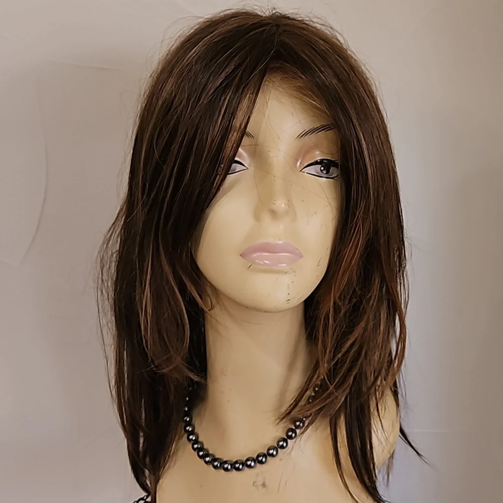 GRAY PEARL NECKLACE VINTAGE 38 DARK GRAY PEARLS‎